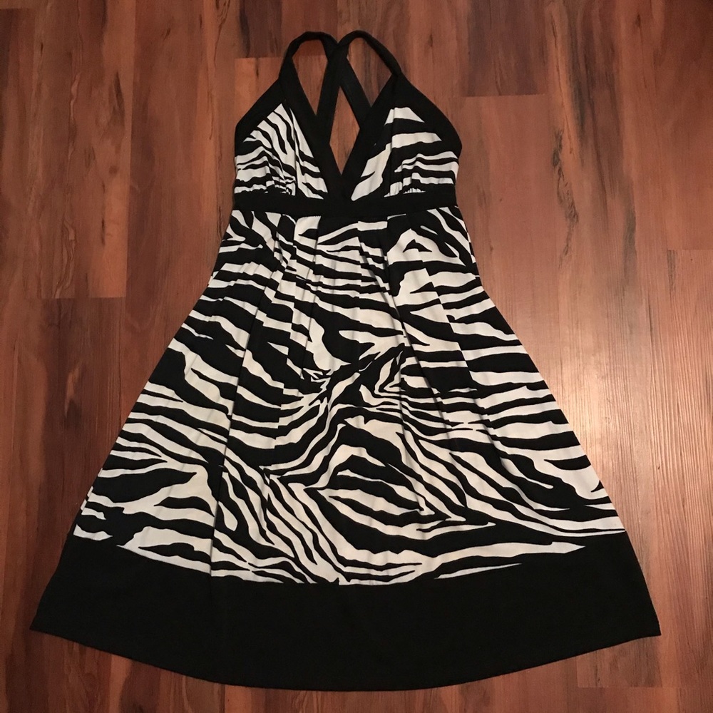 Wet Seal Zebra Print Dress